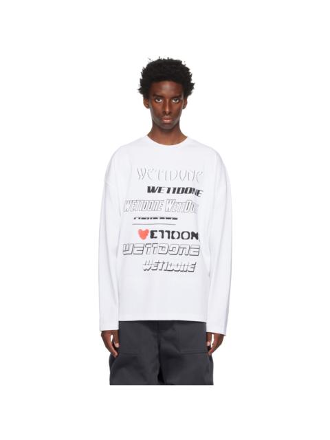 We11done Gray Crewneck Sweater