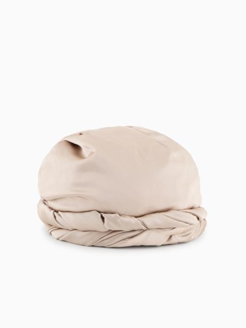 GIORGIO ARMANI SILK SATIN HAT