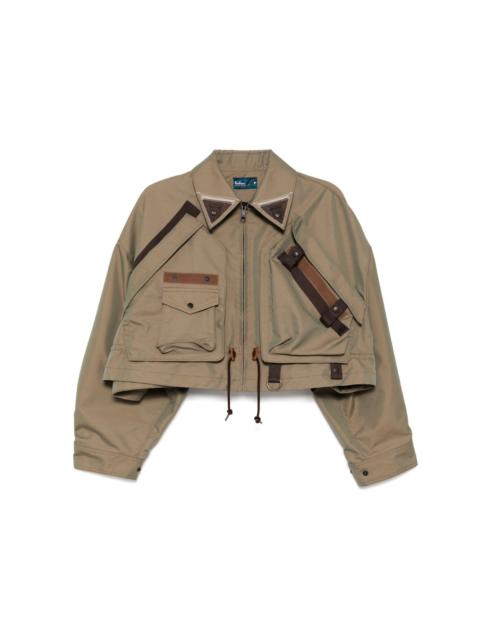 Kolor cropped military jacket