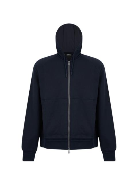 ZEGNA zipped hoodie