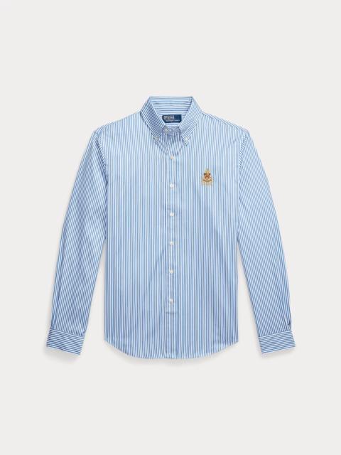 Polo Ralph Lauren Classic Fit Crest Striped Poplin Shirt
