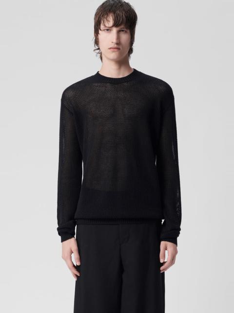 Ann Demeulemeester Manus Cotton Crochet Knit Sweater