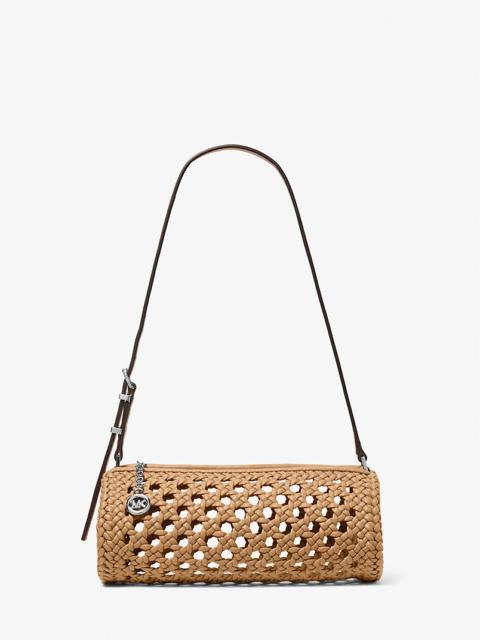 MICHAEL KORS Izzy Small Crocheted Barrel Pochette