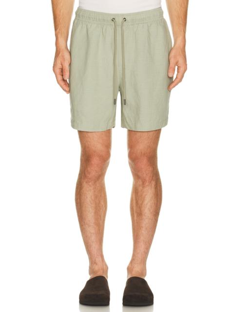 onia Air Linen Pull On Short 6"