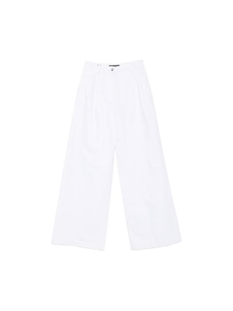 Dolce & Gabbana Wide-leg denim jeans