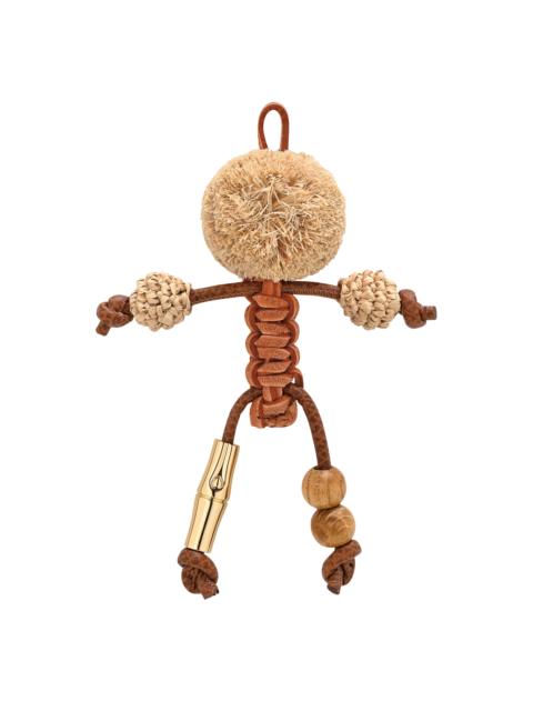 Longchamp Key ring Brown - Leather