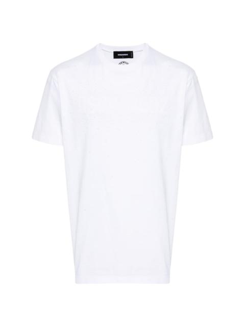 logo-embellished cotton T-shirt