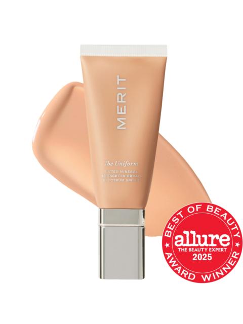 MERIT The Uniform™ Tinted Mineral Sunscreen Broad Spectrum SPF 45