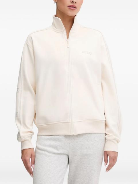 GUESS USA logo zip sweatshirt