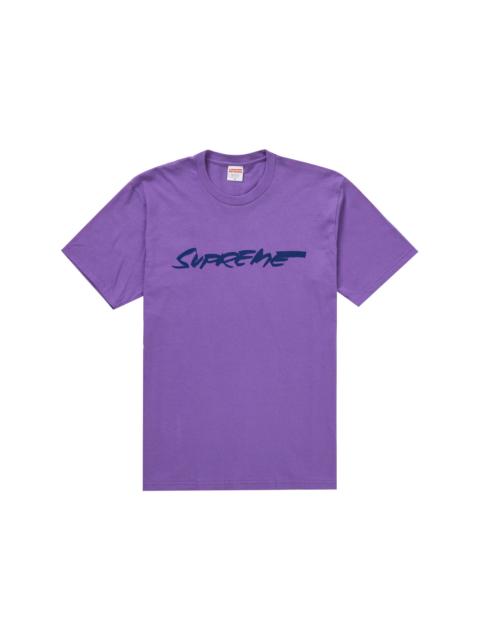 Supreme Futura Logo Tee Purple