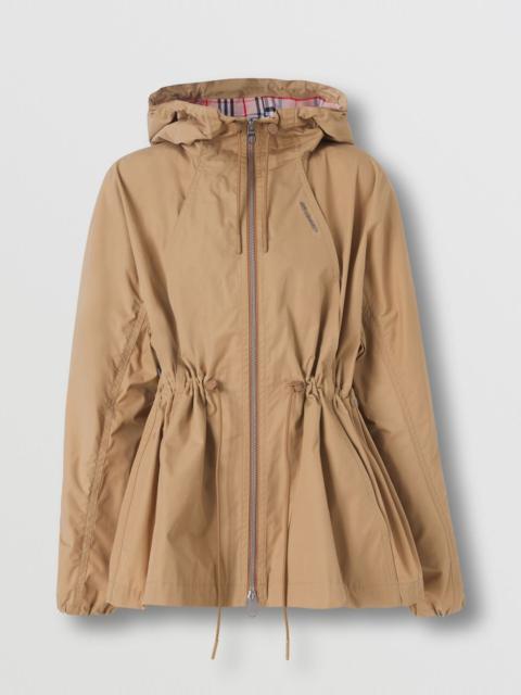 Burberry Logo Detail Lightweight Hooded Jacket