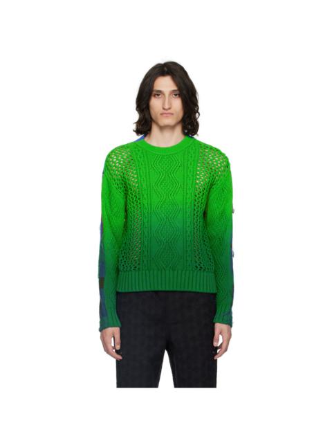 Multicolor Patchwork Sweater