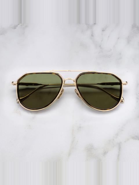 CUTLER AND GROSS THE GREAT FROG LIMITED-EDITION TRIUMPH AVIATOR SUNGLASS