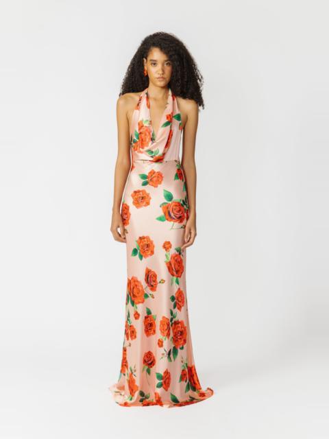SAU LEE PRESLEY SATIN GOWN