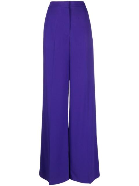 Moschino high-waist wide-leg trousers