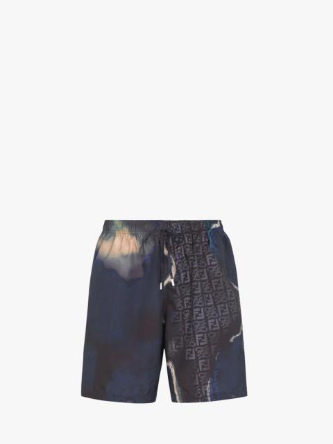 FENDI Black nylon shorts