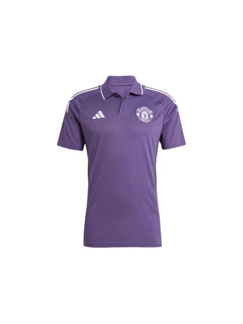 adidas adidas Tiro 25 Competition Polo Shirt Manchester United Aurora Plum Black White