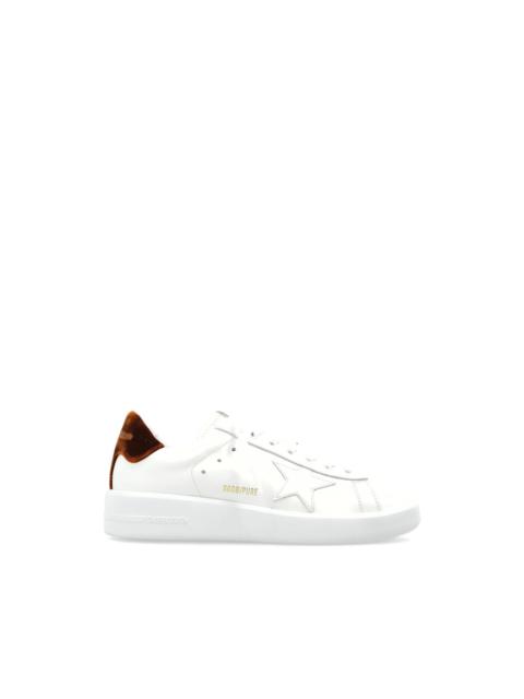 Golden Goose Purestar appliqué-detail leather sneakers