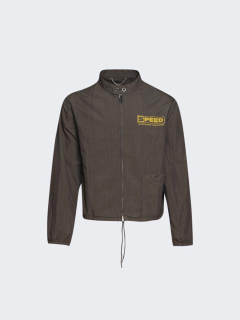 Maison Margiela Vintage Style Sportswear Jacket Walnut