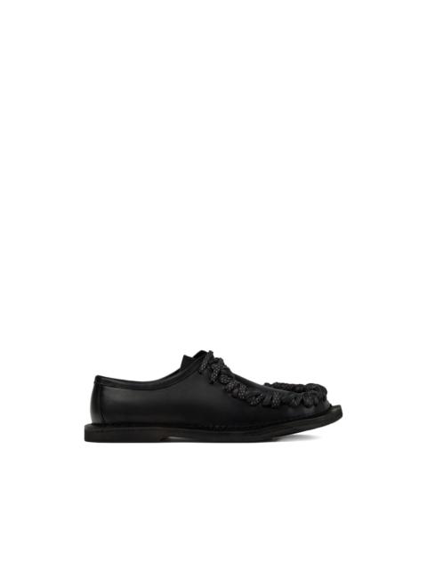 CAMPERLAB eki braided leather loafers