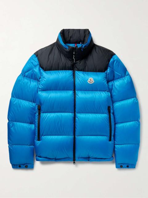 Peuplier Logo-Appliquéd Quilted Shell and Ripstop Down Hooded Jacket