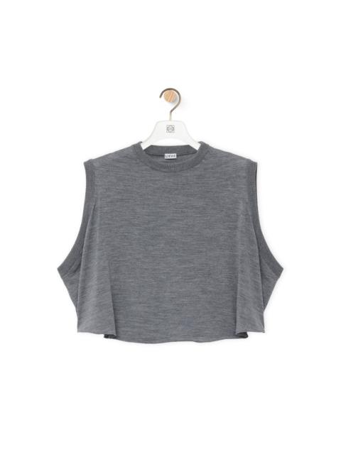 Loewe Trapeze vest in wool