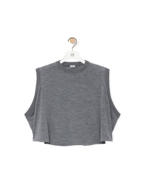 Loewe Trapeze vest in wool