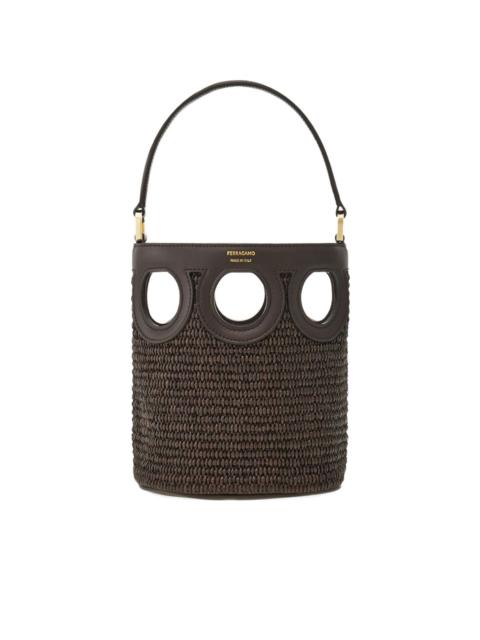 FERRAGAMO Gancini bucket bag