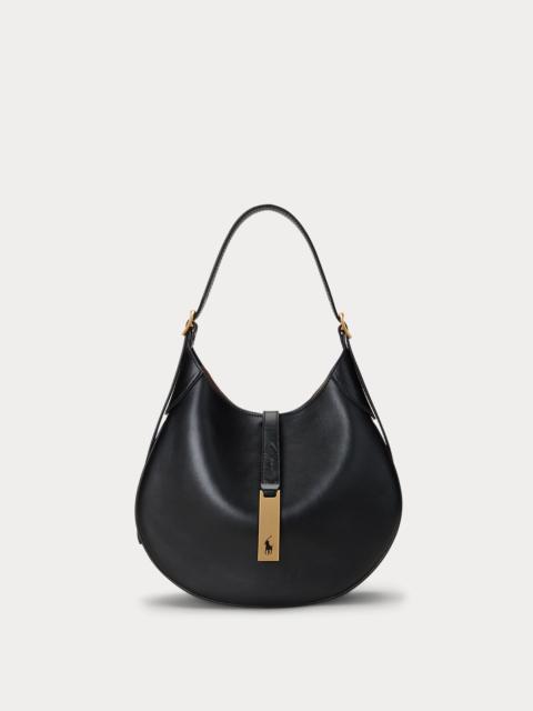 Polo Ralph Lauren Polo ID Leather Small Shoulder Bag