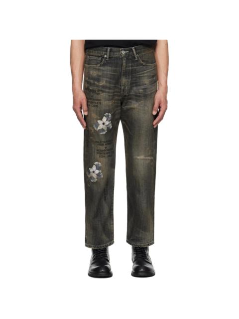 Yohji Yamamoto Black NEIGHBORHOOD Edition Basic Jeans