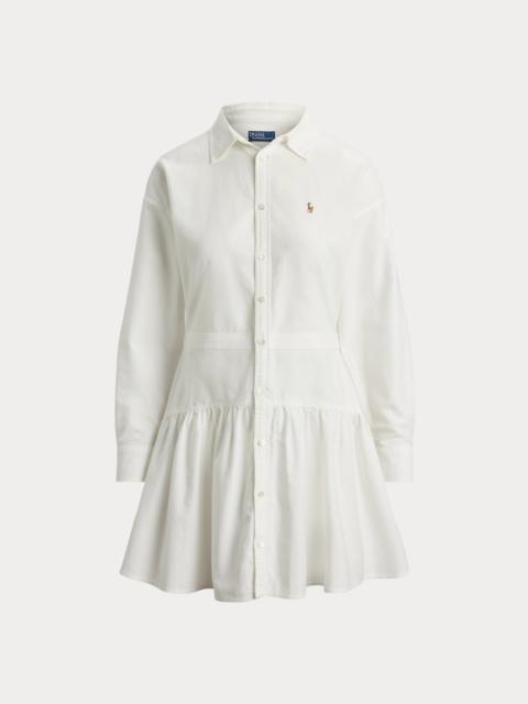 Polo Ralph Lauren Cotton Oxford Paneled Shirtdress
