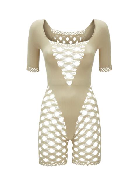 POSTER GIRL SHELLY PLAYSUIT CLAY