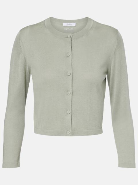 Max Mara Faretra silk and cashmere cardigan