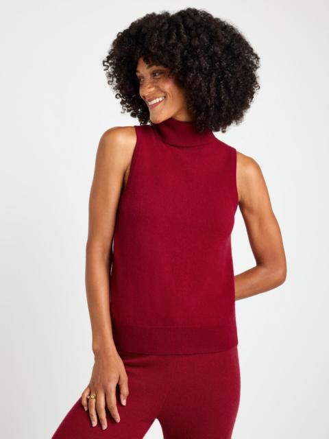 Splendid Tori Cashmere Turtleneck Tank