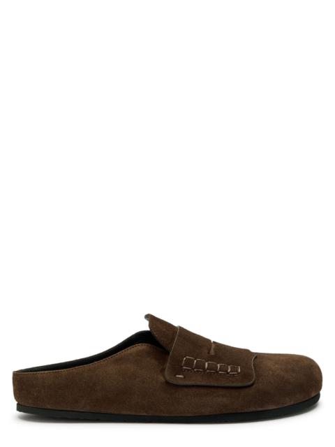 JACQUEMUS Jacquemus Les Mules Mocassin Suede Mules