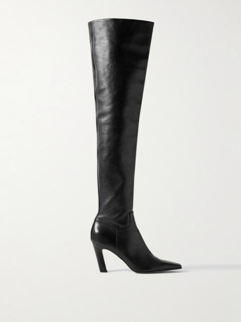 KHAITE Marfa Leather Over-the-knee Boots