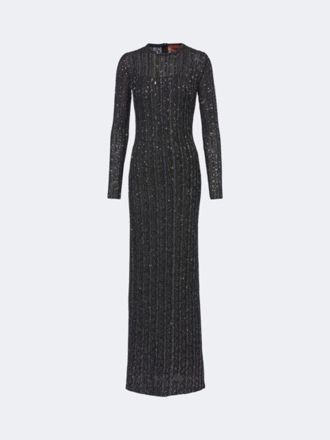 Missoni Sequined knitted gown