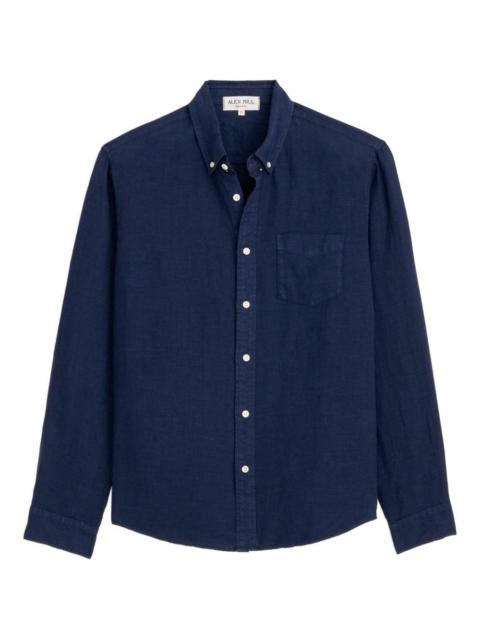 ALEX MILL linen long-sleeve shirt