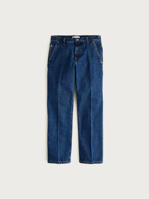 J.CREW Wallace & Barnes creased slant-pocket jean in Japanese selvedge denim