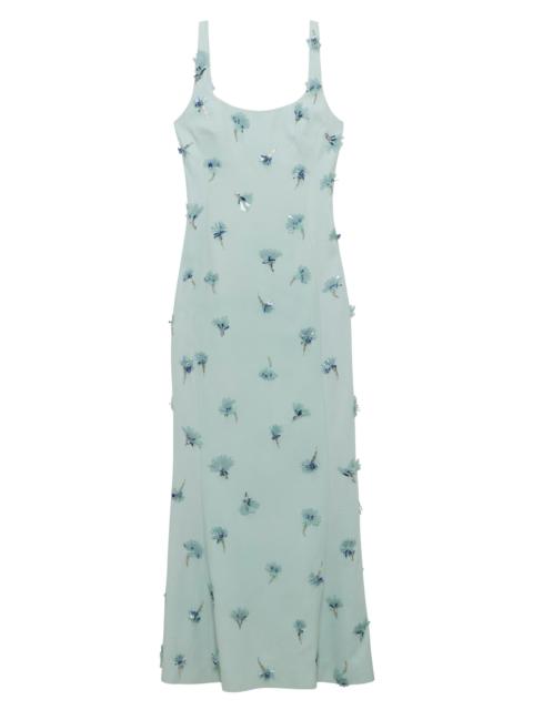 SIMKHAI Women's Briella Embellished Sleeveless Gown - Sky