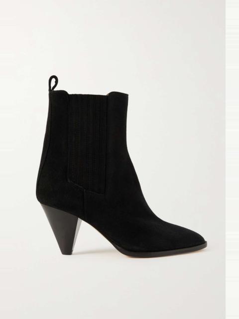 Reliane suede ankle boots