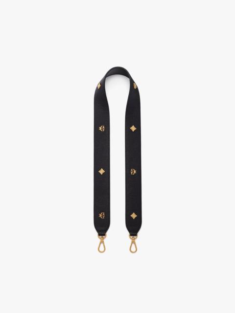MCM Pina Shoulder Strap in Studded Calfskin