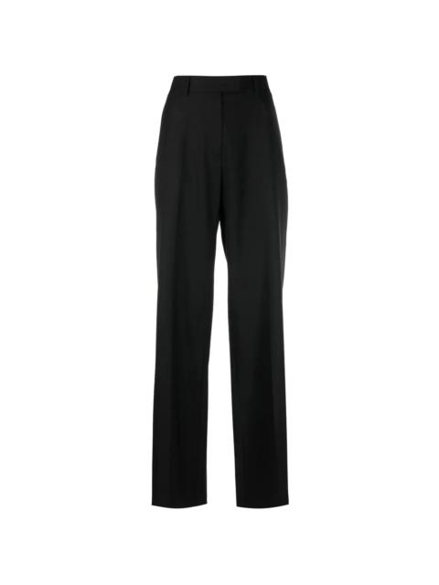 Raf Simons pleated straight trousers