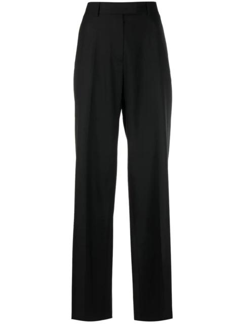 Raf Simons pleated straight trousers