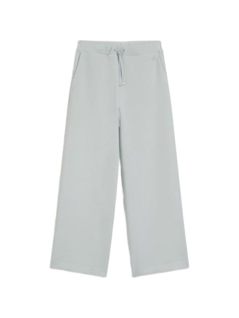 BOSS drawstring-waist wide-leg track pants