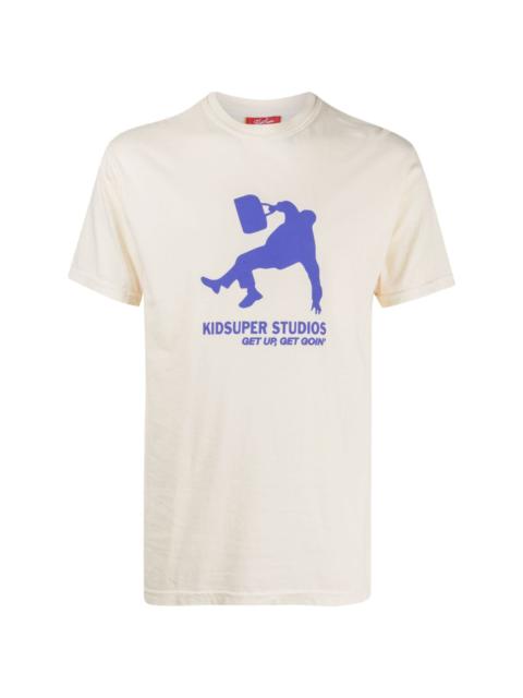 KidSuper Get Up Get Goin cotton T-shirt