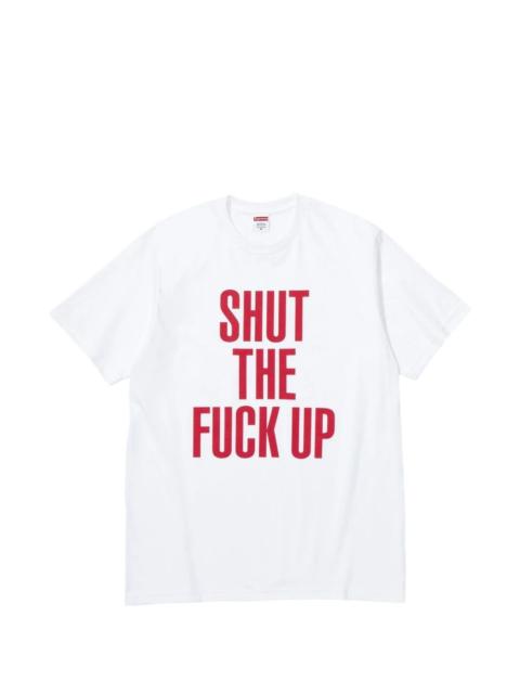 Supreme shut up graphic T-shirt