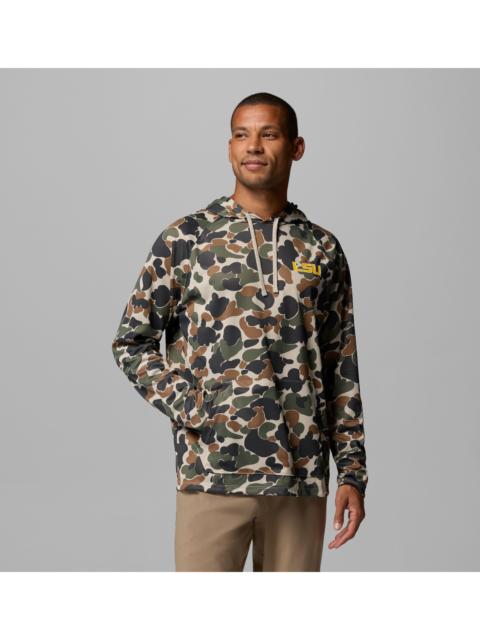 Columbia Men's Collegiate Wild Cast Camp Hoodie - LSU