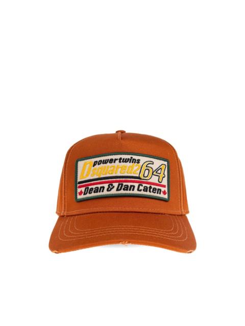 DSQUARED2 logo-patch baseball cap