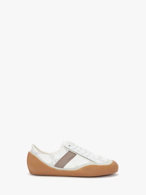 JW Anderson BUBBLE LOW TOP LEATHER & CANVAS SNEAKERS
